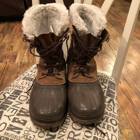 SOREL MAVERICK‎ BOOTS Mid Calf SNOW winter Men’s US 7 or a Women’s size 9 EUC LN SOREL MAVERICK BOOTS Mid Calf SNOW winter Men main image 3
